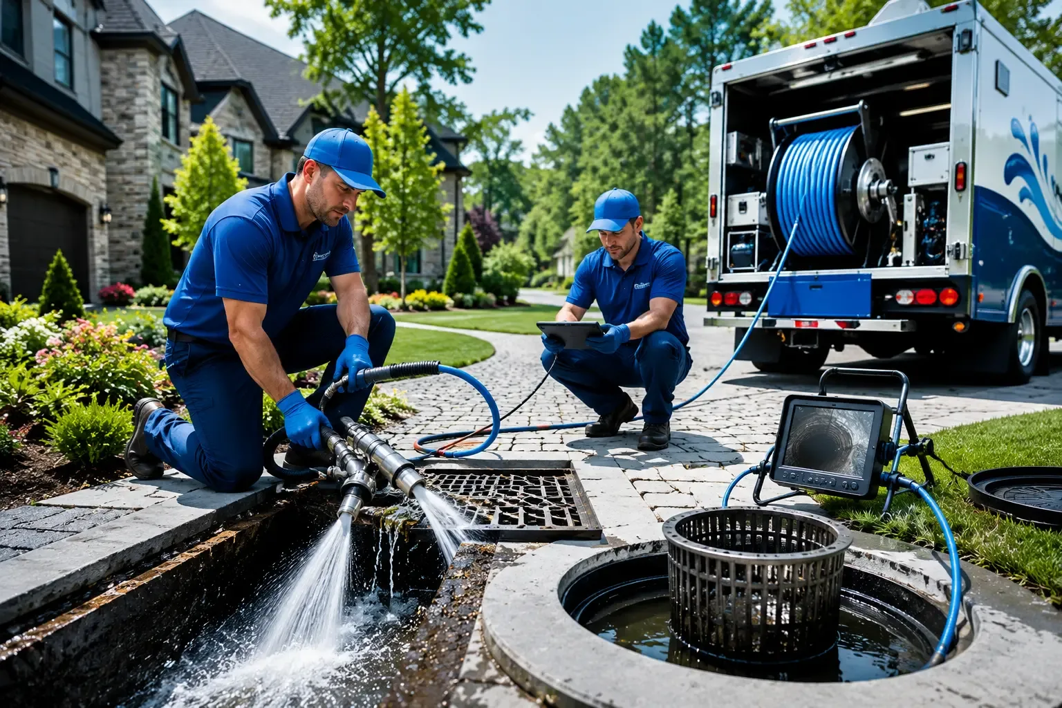 Local outdoor drain cleaning professionals in Pittsburg, IL