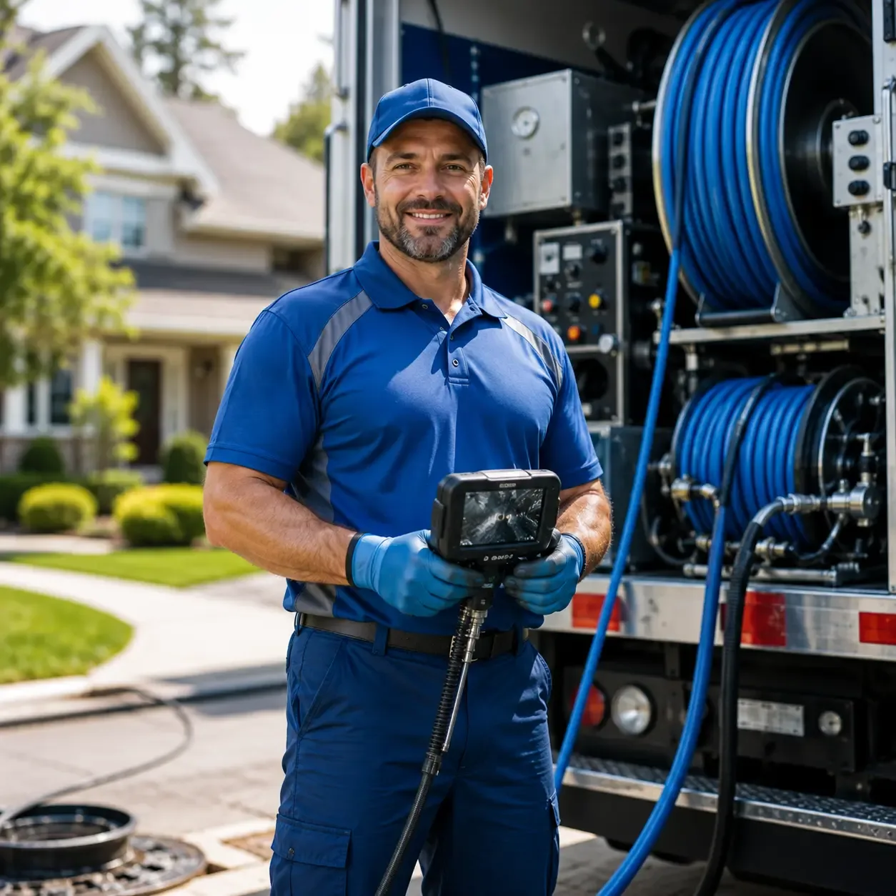 Local outdoor drain cleaning specialists in Pittsburg, IL